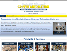 Tablet Screenshot of griffinautomation.com